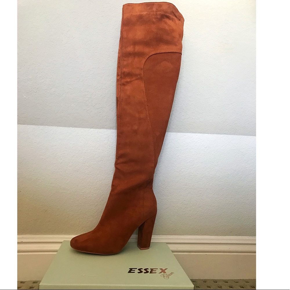 Suede thigh high Boots